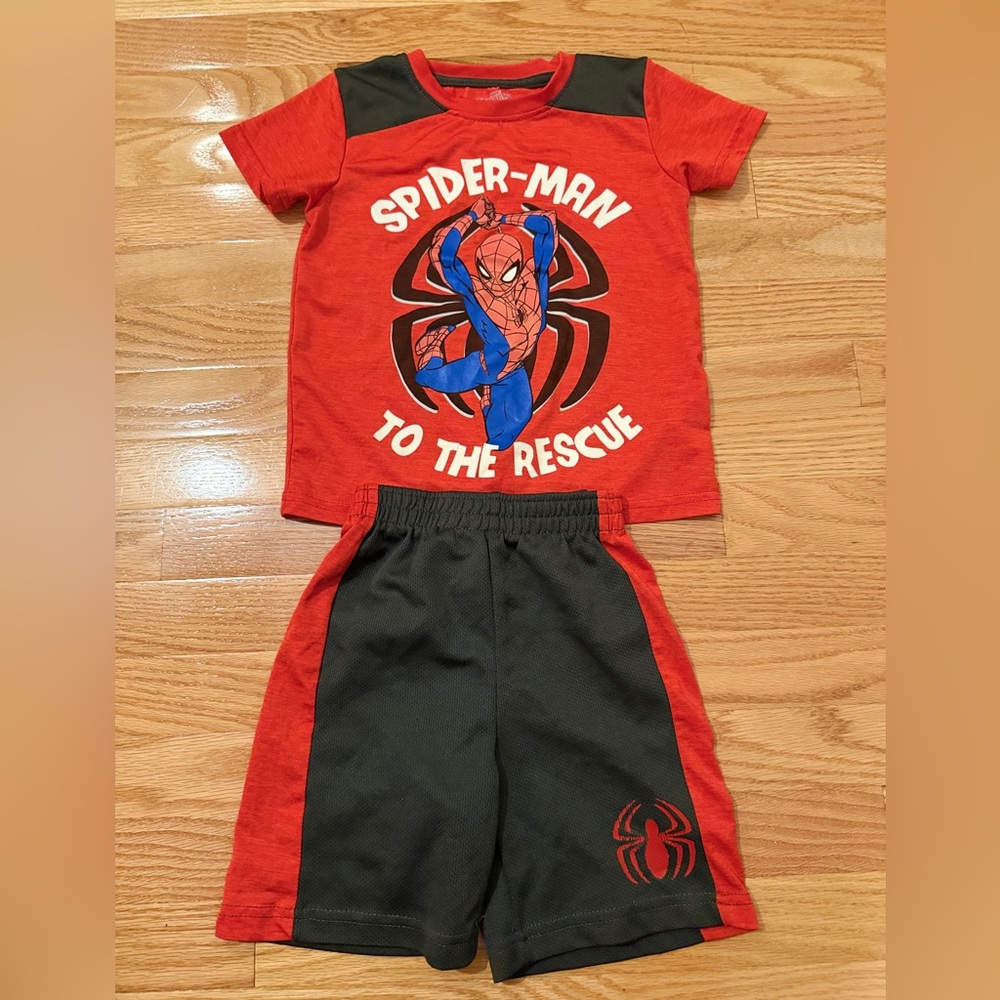 Spider-Man Red and Black Kids Outfit